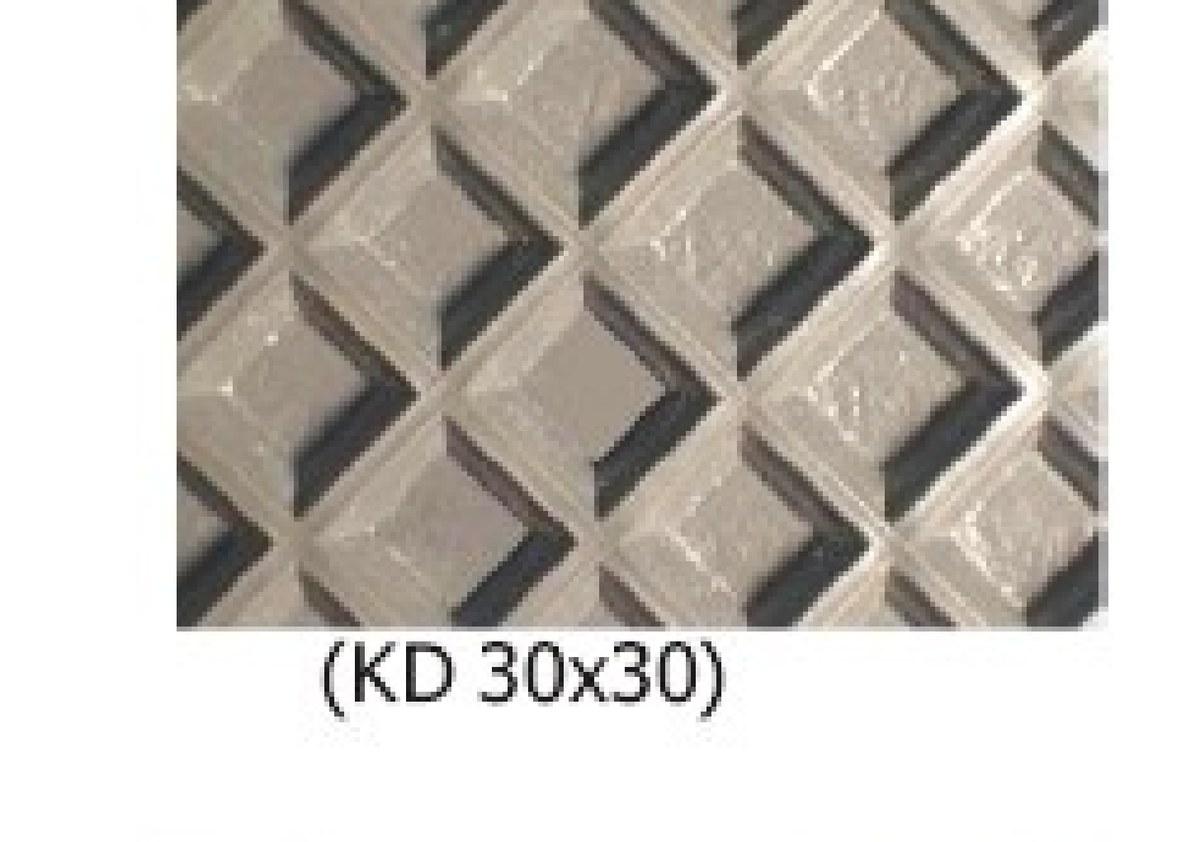 Профиль ленты Asbelt KD 30×30 — квадратный мелкий