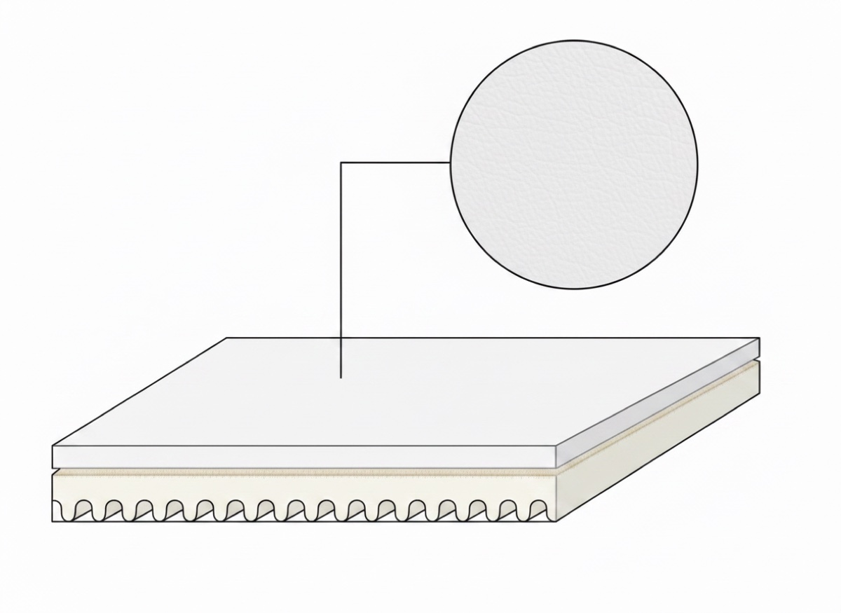 ASBelt 2F10 U0/V26 — конвейерная лента 2,6 мм, белая