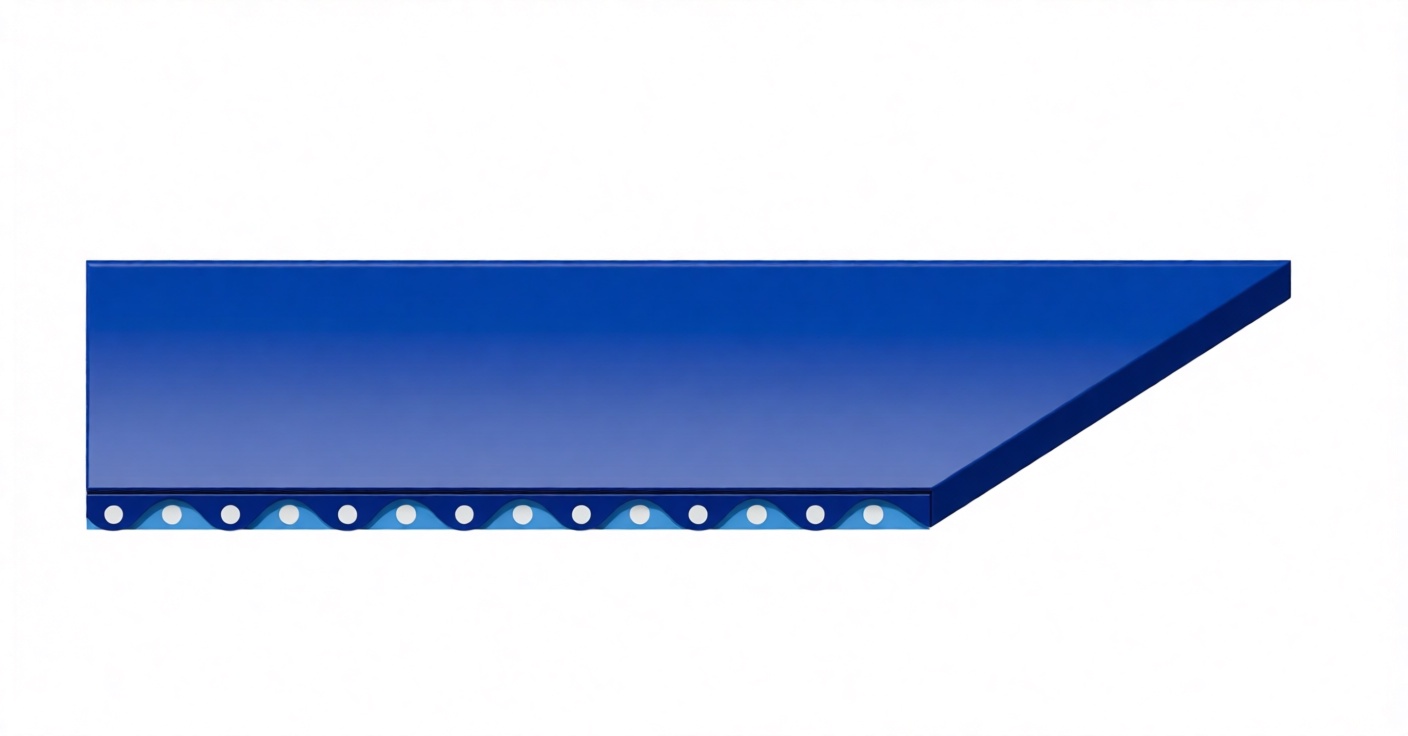 Конвейерная лента Chiorino 1M5 U0-U2 HP VL blue A AM — синяя, толщина 0,70 мм