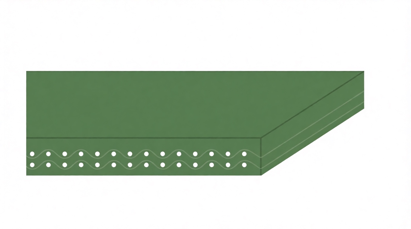 Конвейерная лента Chiorino 2T12 V10-V12 AGR — белая, толщина 3,00 мм