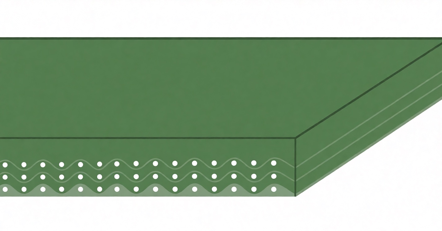 Конвейерная лента Chiorino 3M15 U0-V15 AGR — белая, толщина 3,00 мм
