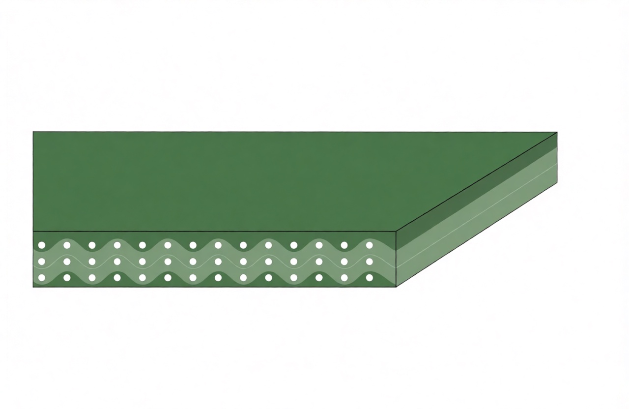 Конвейерная лента Chiorino 3M15 V5-V10 AGR — белая, толщина 3,00 мм