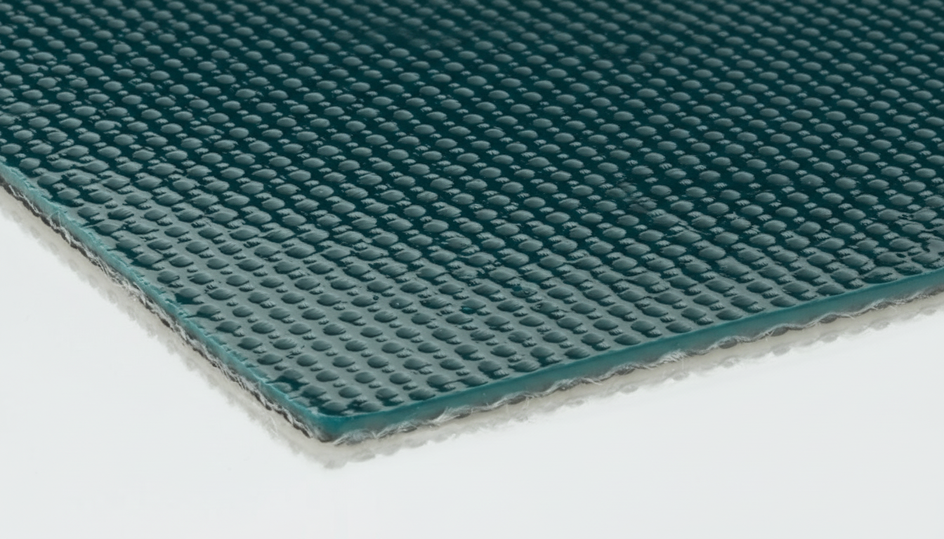 Конвейерная лента Forbo Siegling E 12/2 U0/V3-C — зелёная, толщина 5,0 мм