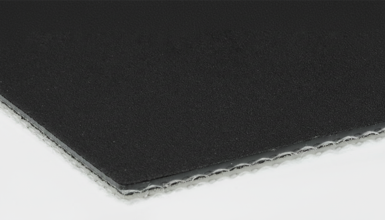 Конвейерная лента Forbo Siegling E 12/2 U0/V3 MT-C — чёрная, толщина 5,0 мм