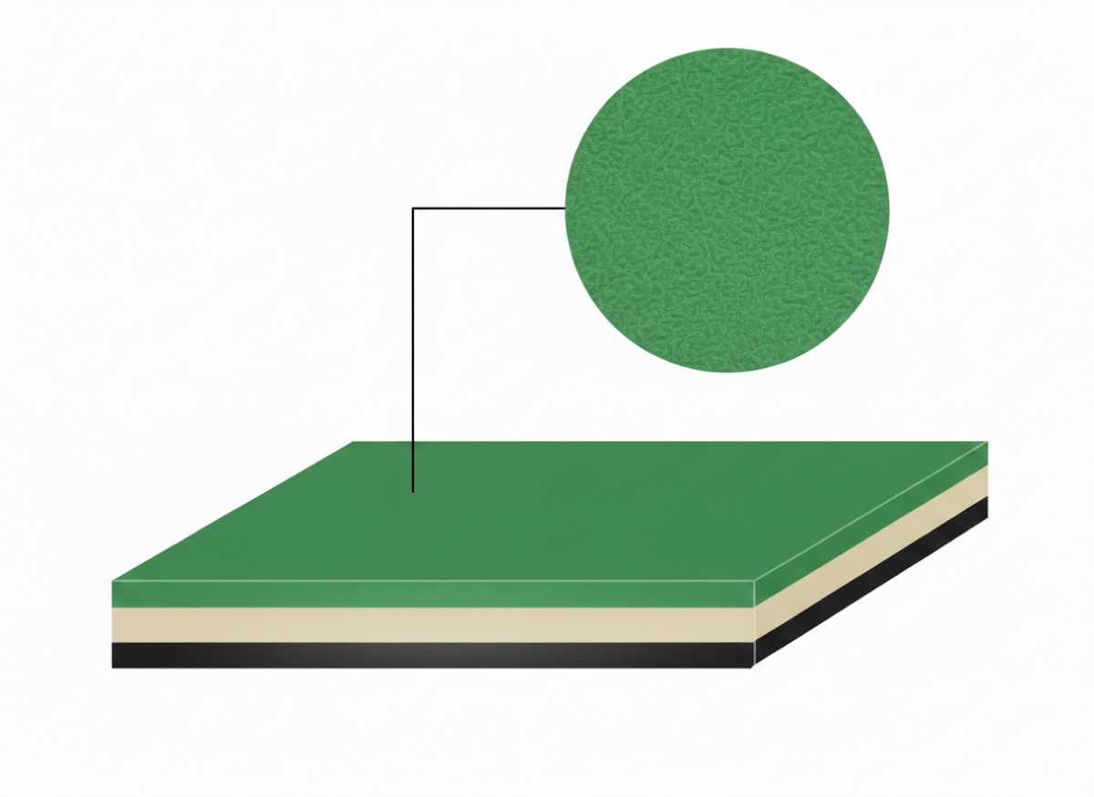 Лента Ziligen Z 70/4 FV/V2-90 GSTR GREEN — PVC Z-серия (ПВХ-покрытие 50–85 Shore A)